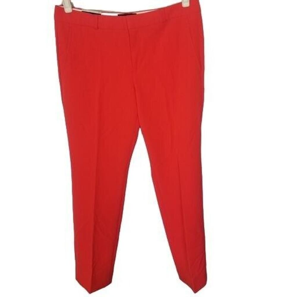 Banana Republic Womens Reegan Pants Size 10 Mid Rise Slim Fit Career Corp Preppy